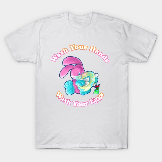 Wash Your Hands. Wash your Eggs T-Shirt by CarlosCreative